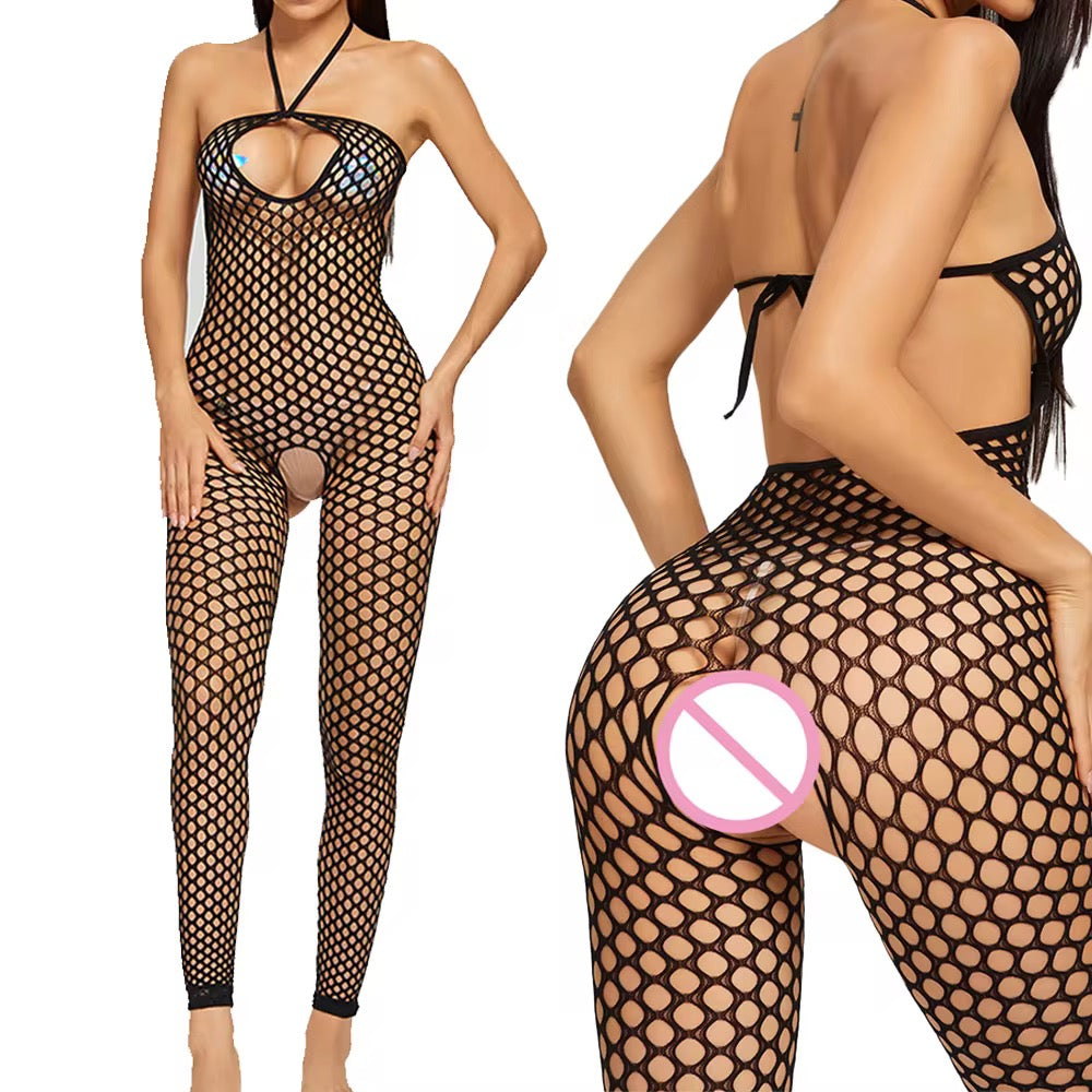 Fishnet jumpsuit