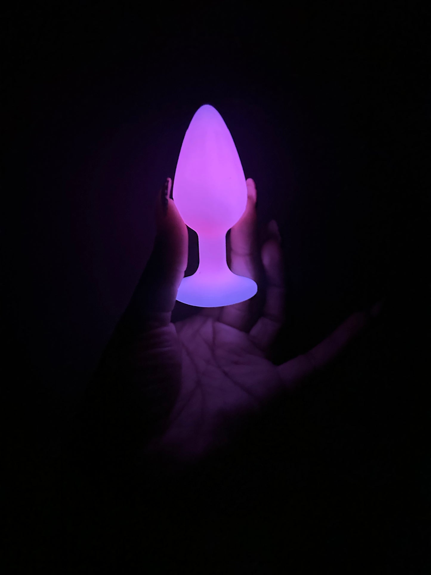 Glow in the dark anal plug pack