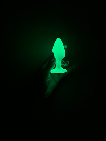 Glow in the dark anal plug pack